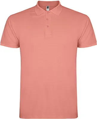 Image de Roly PO6638 | Polo Star homme, Piqué - Couleur : Clay Orange 266 - Taille : XXL