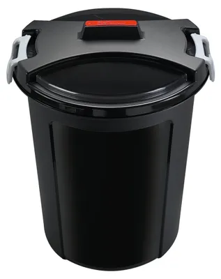 Obrázok produktu pre Univerzálny odpadkový kôš HDR 75 l sw mD s vekom, čierny