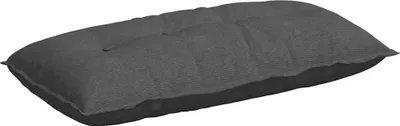 Zdjęcie produktu dla vidaXL Poduszka na plecy ciemnoszara 100 x 50 cm tkanina sztruksowa