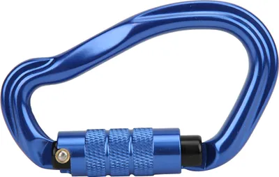 Obrázok produktu pre KN-23-7-7 Vonkajšia horolezecká karabína na kľúče Klip na kľúče Snap Hook Automatická pracka na kempovanie Horolezectvo (modrá )