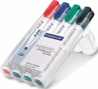 Produktbild von STAEDTLER Lumocolor Whiteboard Marker 351 4er Etui