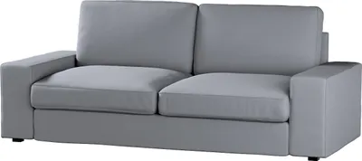 Produktbild von Dekoria Bezug für Kivik 3-er Bettsofa, grau, Kivik 3-er Bettsofabezug