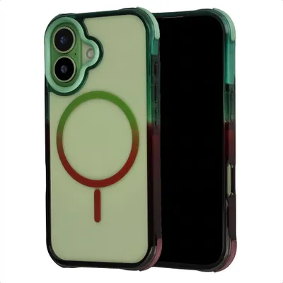 Obrázek produktu pro Zadní kryt Selencia Gradient s MagSafe pro Apple iPhone 17 – zelený / hnědý