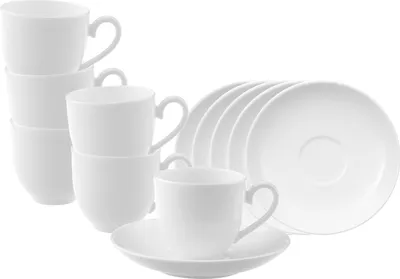Produktbild von Villeroy & Boch Royal Mokka- / Espressotasse mit Untertasse 100 ml 6er Set