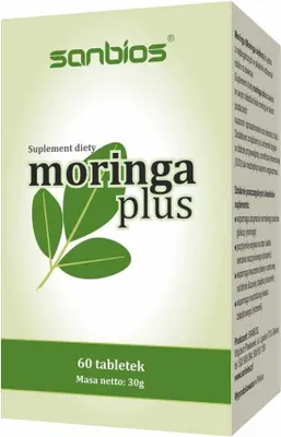 Produktbild von Moringa plus 60 Tabletten SANBIOS
