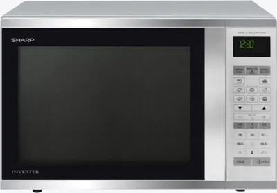 Produktbild von Sharp Home Appliances R-971STW, Arbeitsplatte, Kombi-Mikrowelle, 40 l, 1050 W, Eingebautes Display, Berührung