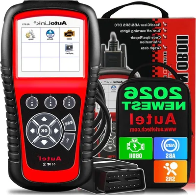 Produktbild von OBD2-Scanner – Werkzeug zur Fahrzeugdiagnose – Auslesegerät für Fehlercodes – Abschaltgerät für die Motorkontrollleuchte – Diagnose für ABS und SRS
