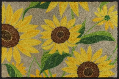 Produktbild von Salonloewe SUNFLOWERS OF ARIANA Fußmatte Wohnmatte 50 x 75 cm