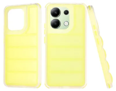 Produktbild von Techsuit Wave Shield Back Cover Hülle für Xiaomi Redmi Note 13 4G - Gelb