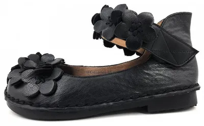 Produktbild von Laura Vita Hocobio Spangenballerina Schwarz in Gr. 40