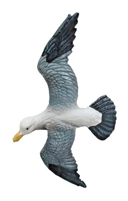 Produktbild von Wanddeko Möwe Wandbild Maritim Deko Wand Hänger See Vogel Tier Figur Skulptur