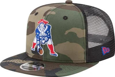 Zdjęcie produktu dla Czapka Throwback New England Patriots Mesh Snapback Cap wood camo