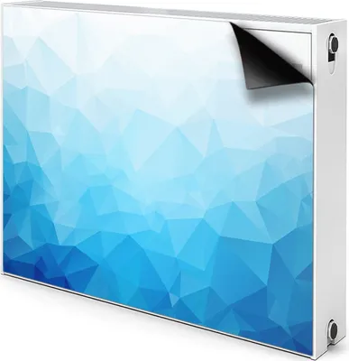 Produktbild von Magnet Heizung Verkleidung Abdeckung Heizung Heizkörperabdeckung 90x60 cm  - Geometrische Abstraktion