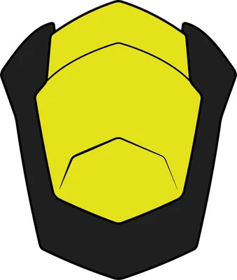 Zdjęcie produktu dla Górny wlot powietrza Airoh ST.501 Helmet Yellow Fluorescent Matt