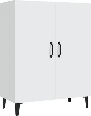 Zdjęcie produktu dla vidaXL Kredens biały 70x34x90 cm Materiał drewnopochodny