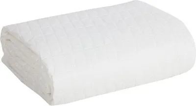 Produktbild von Bettüberwurf Ganzjährig BONI 3 weiß 70x160 cm Sesselschoner Sofadecke B