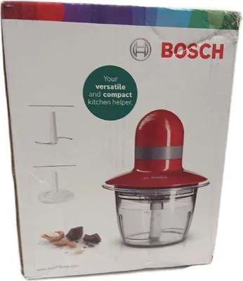 Produktbild von Bosch MMR08R2 Universalzerkleinerer, Kunststoffgehäuse, 400 Watt, 0,8 l Behälter