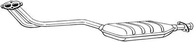Produktbild von Bosal Katalysator 099-117