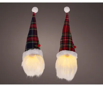 Produktbild von Lumineo Weihnachtsanhänger Zwerg LED Polyester 6x6x20cm