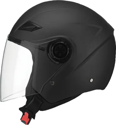 Produktbild von Jethelm 702 matt schwarz Helm Gr. S Motorradhelm Sturzhelm Rollerhelm