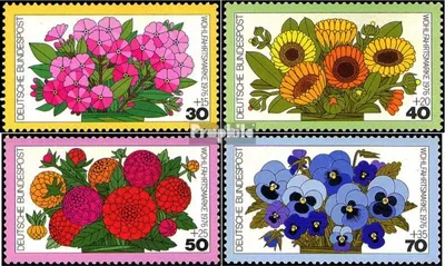 Produktbild von Briefmarken BRD (BR.Deutschland) 1976 Mi 904-907 (kompl.Ausg.) FDC Gartenblumen