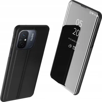 Obrázok produktu pre Clear View Case Case Cover pre Xiaomi Redmi 11A / 12C Black