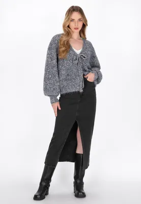 Produktbild von SAPORTA damen pullover - marinebrandmelange, M/L