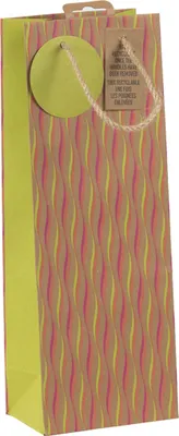 Produktbild von Clairefontaine 6x Geschenktasche Kraft Néon, 12,7x9x35,5 cm Mehrfarbig 30678-4C