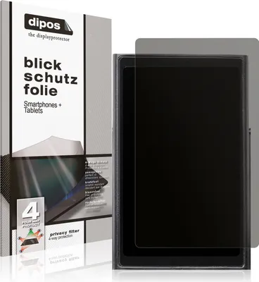 Produktbild von Blickschutzfolie für Vmax VX4 matt Schutzfolie Folie Display Schutz dipos