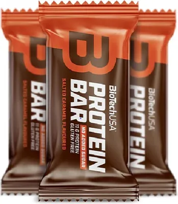 Produktbild von BioTech USA Protein Bar 35 g Doppelschokolade / Riegel, Cookies & Brownies / Proteinriegel mit hohem Proteingehalt, Süßungsmitteln und ohne Zuckerzusatz