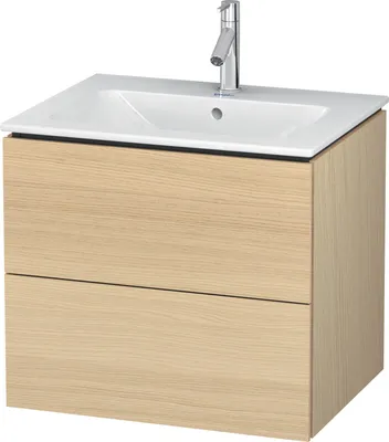 Produktbild von Waschtischunterbau L-CUBE 620x481x550mm mediterrane eiche mediterrane eiche