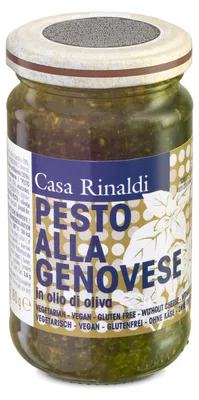 Image de Casa Rinaldi Pesto Genovese à l'huile d'olive fraîchement assaisonné 180g