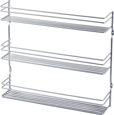 Produktbild von METALTEX Gewürzregal 3Etagen 37x8x31cm silber