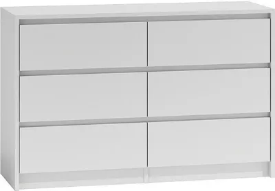 Produktbild von Breiter Schubladenschrank GERT – weiß