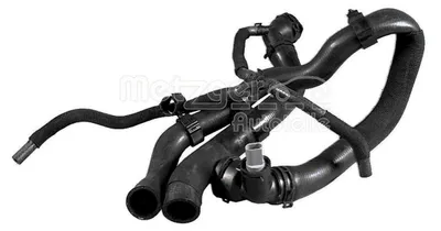 Produktbild von METZGER Kühlerschlauch Wasserschlauch für SKODA YETI (5L) 2421560