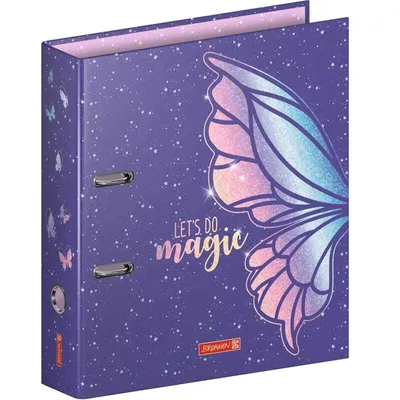 Produktbild von Brunnen Ordner A4 Magic Butterfly 7cm