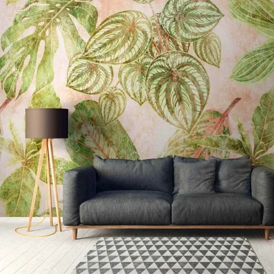 Zdjęcie produktu dla A.S. Creation Livingwalls Tapeta The Wall 382421 Jedna rolka Jeden motyw 3,71 x 2,80 m Palmy Zielony