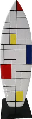 Produktbild von Abstrakte Figur Figuren Abstrakt Statuen Skulptur designer Loft bunte Skulpturen