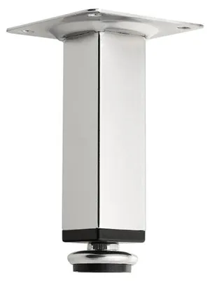 Image de Aqualine Zoja - Pied réglable en hauteur, 1 pièce, chromé 10078