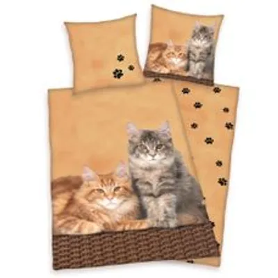 Immagine prodotto di Set di biancheria da letto reversibile per gatti Herding 135 x 200 cm