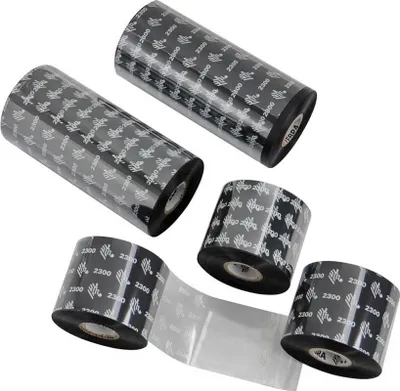 Produktbild von Zebra 02300GS08407 Farbband - Schwarz - Thermotransfer, Thermodirekt - 84 mm x 74 m Bandgröße - 1 Stück