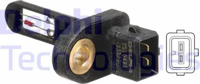Produktbild von DELPHI Ansauglufttemperatursensor TS10491 für VW Golf IV Schrägheck (1J1)