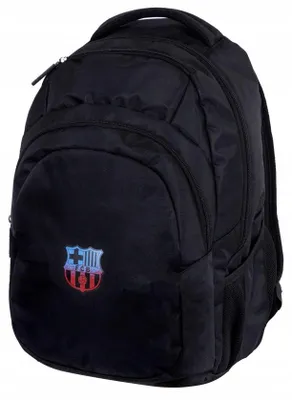 Produktbild von Astra FC Barcelona Schulrucksack Kinder2 Fächer Schwarz