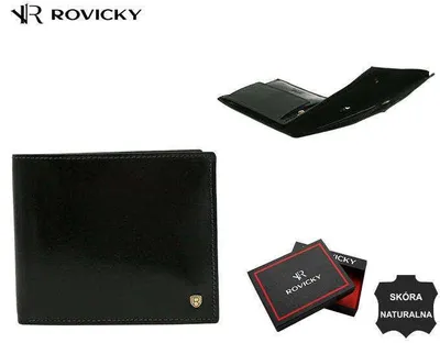 Image de Portefeuille homme en cuir avec RFID - Rovicky