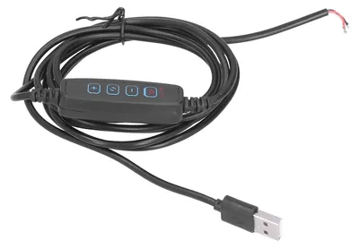 Obrázek produktu pro LED 2m kabel se spínačem stmívatelné univerzální USB výkon lampy pro 5V venkovní domácnost