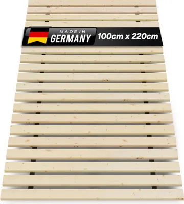 Produktbild von TUGA - Holztech Marken Rollrost Lattenrost 100x220cm 300kg Bettrost