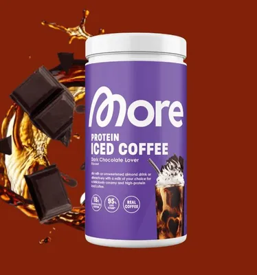 Produktbild von More Nutrition Protein Iced Coffee Dark Chocolate Lover