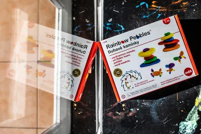 Produktbild von EDX Education Regenbogensteine ??(36 Stück)