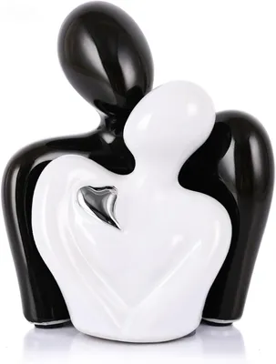 Obrázek produktu pro Miniaturní keramická soška páru, 10 cm, dekorace do ložnice