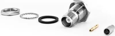 Produktbild von TNC-Einbaubuchse für RG316 Kabel, Crimp Version, Koaxial
